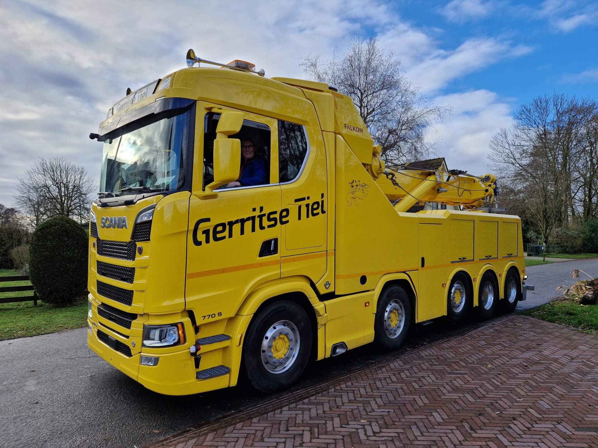 10x4 Afsleepwagen Gerritsen S770 lv