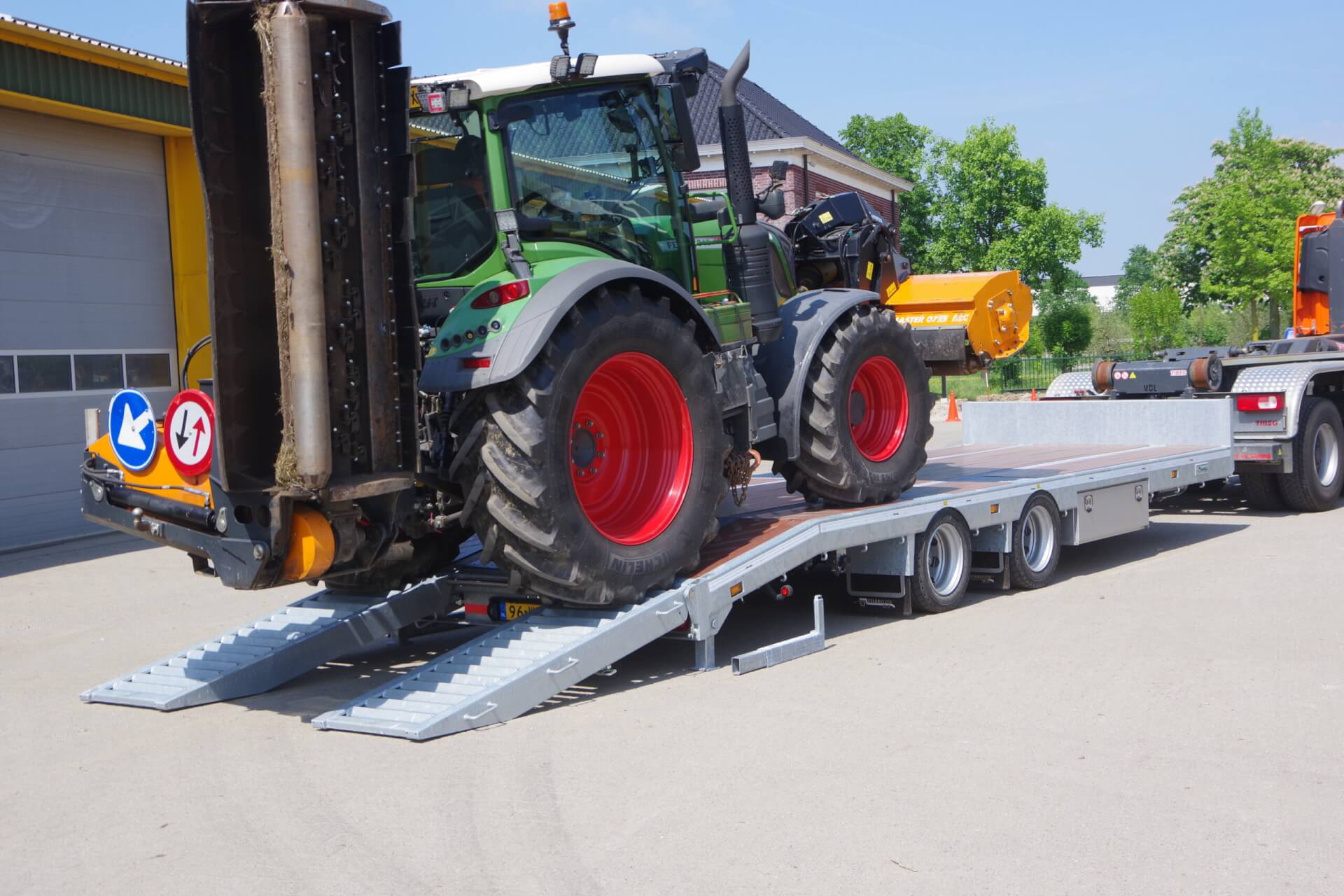 19 T Tandemdieplader 313 laden 2