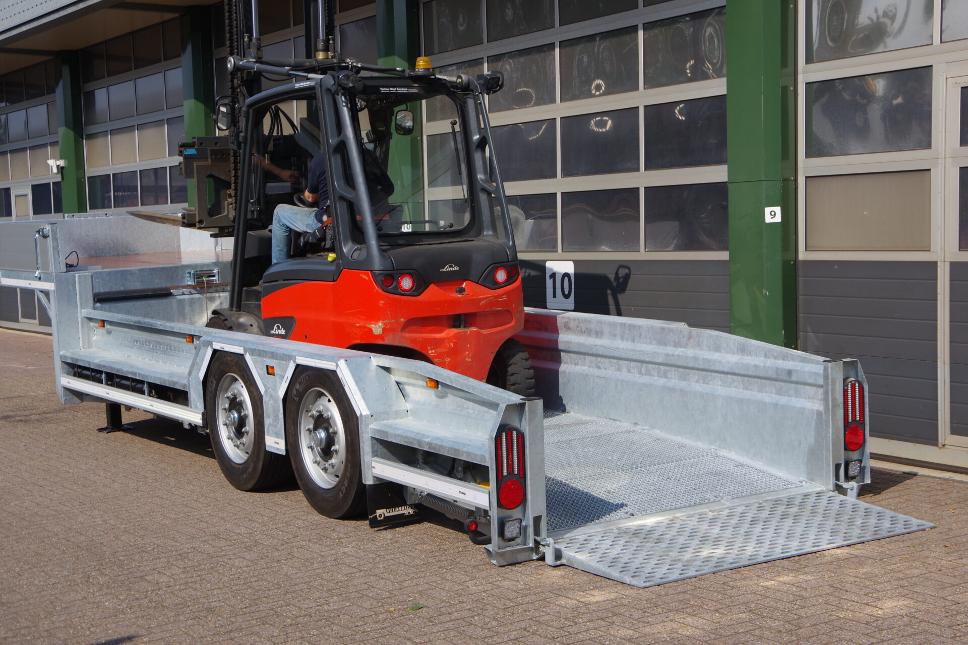 25 T Superdieplader 6,5 x 1,92 m 7T heftruck laden 2