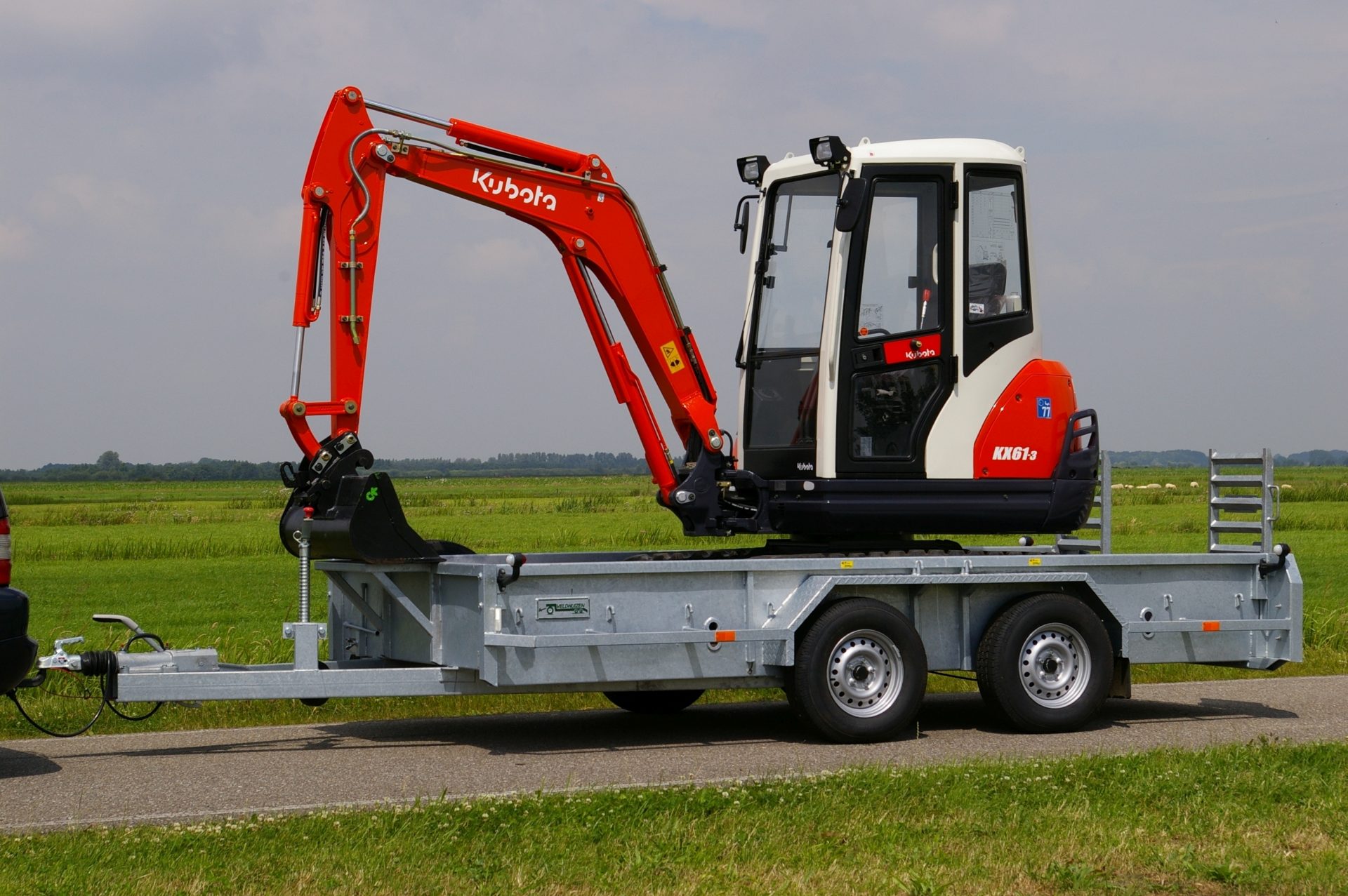 3.5T tandemdieplader