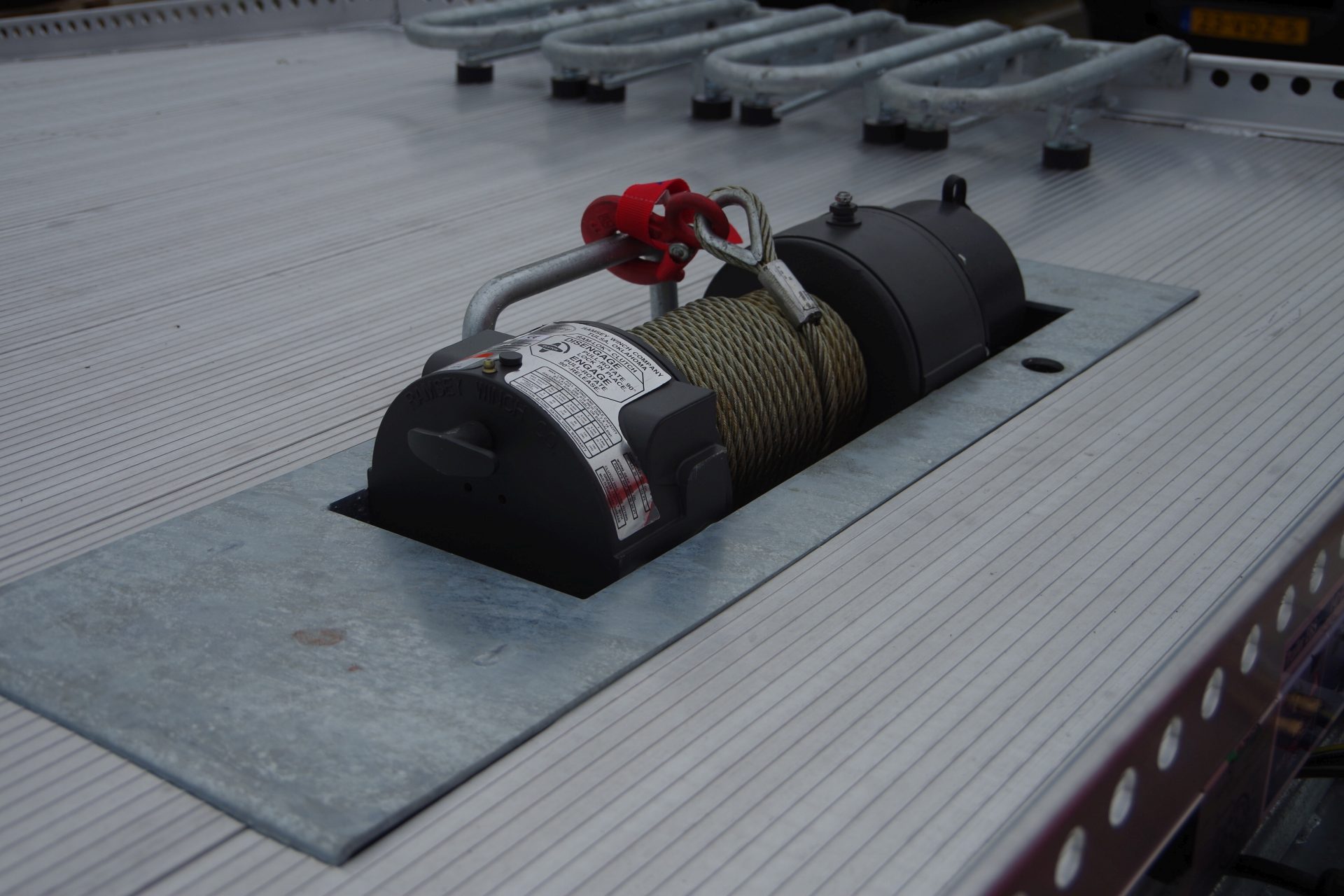 3,6T lier met vastzet beugels