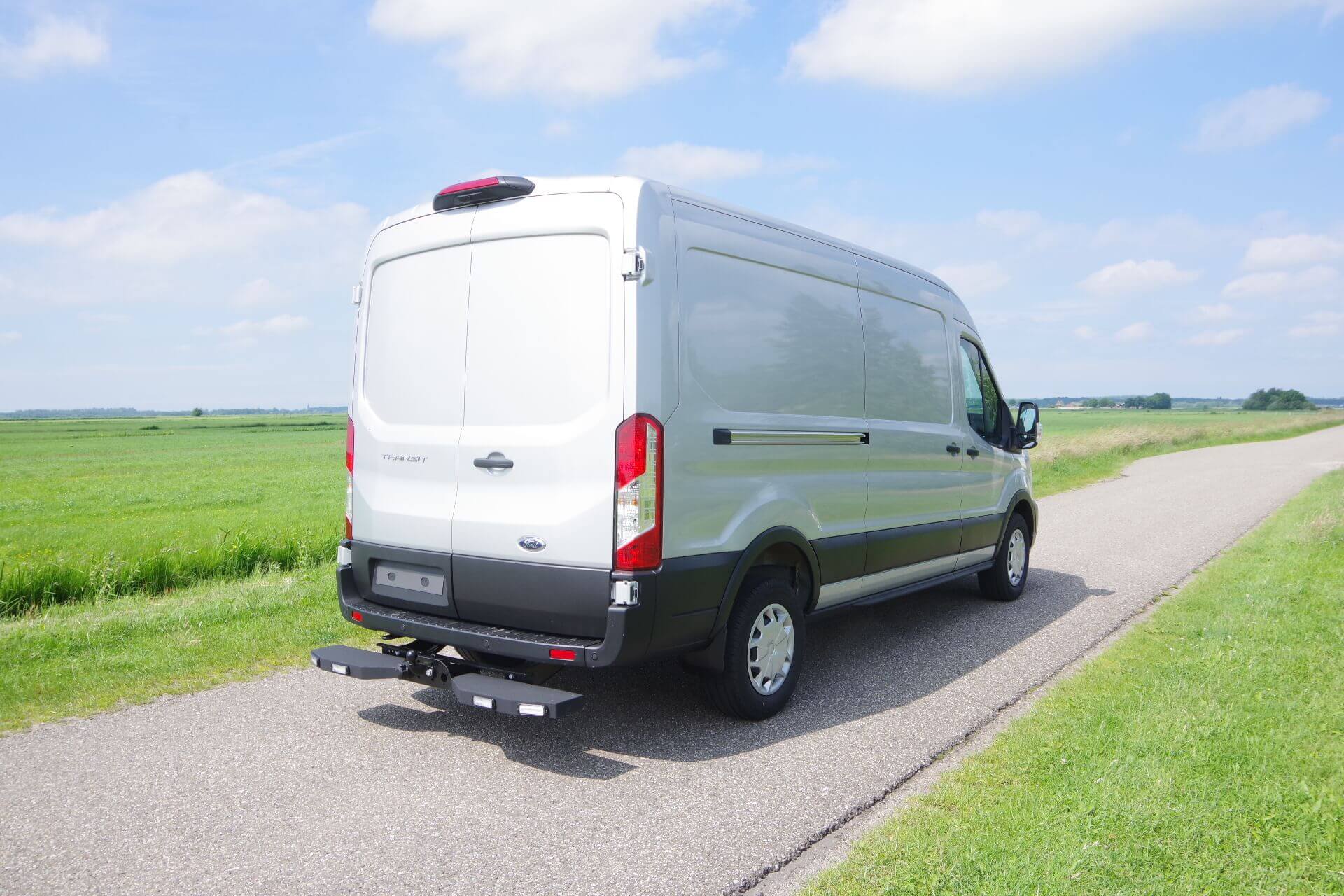 3,85T kogel op Transit L3 LED lampen ra