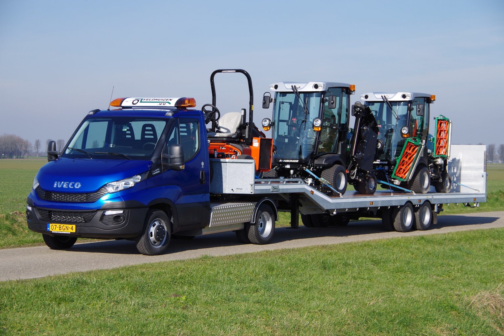 40C 21 met 10,5m kniksmle alu 3 Ransomes vl 3