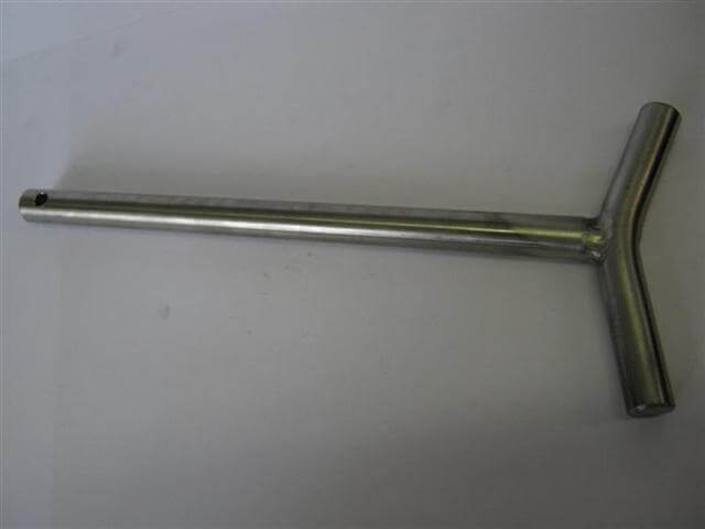 rijgootpen RVS 190mm