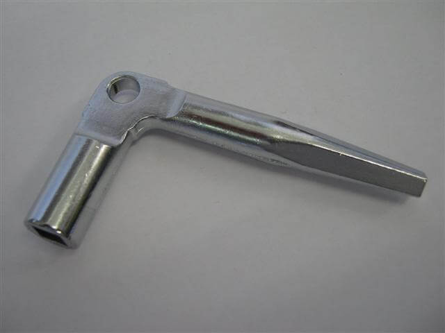 steek/vierkantsleutel inw. 7mm