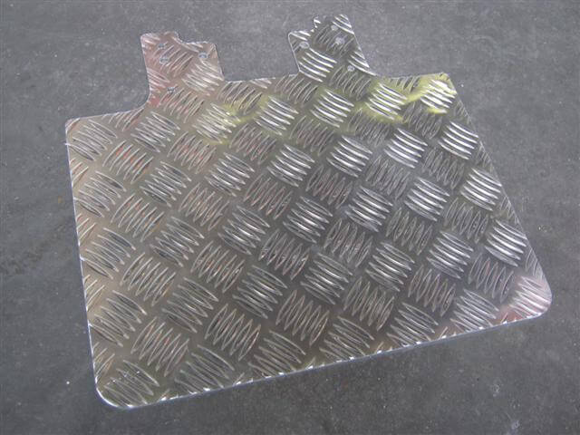 spatbord alu voor clixtar