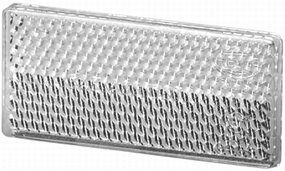 Reflector wit 70x31,5 (zelfklevend)