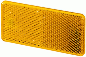 Reflector oranje 94x44 (zelfklevend)