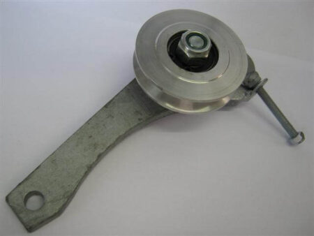 spanrol staal plat incl. lager