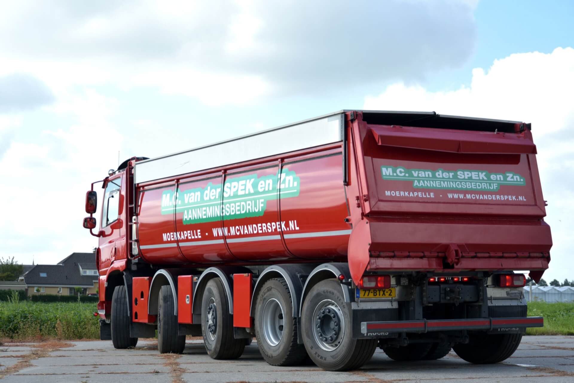 DAF 10x3-extre-light MC Van der Spek la gw