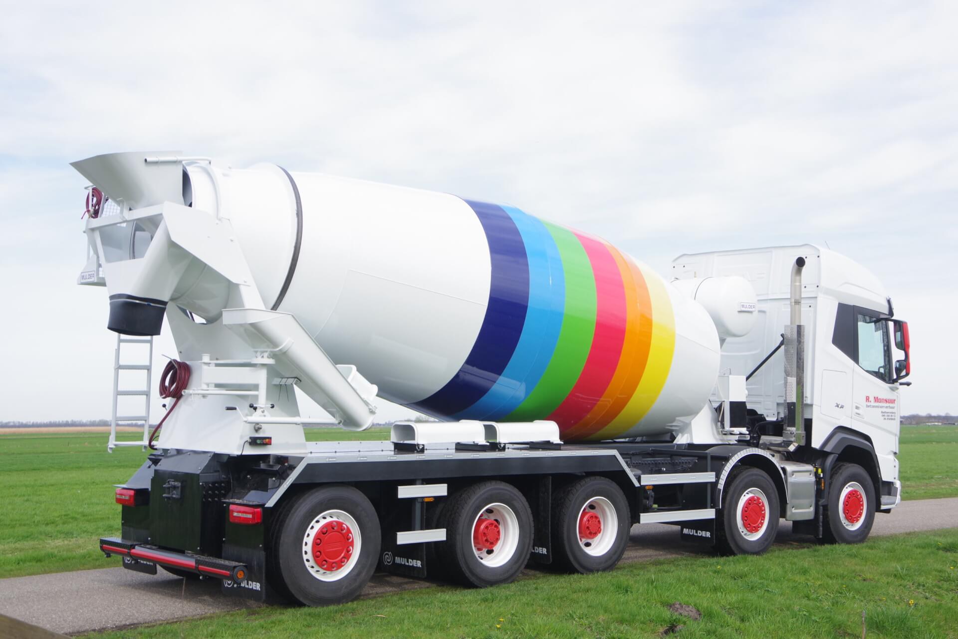 DAF XF 10x4 betonmixer Monsuur ra