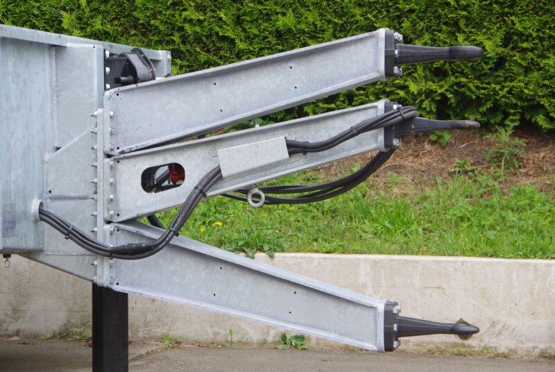 Dissel verstelbaar van 450 tot 1.050 mm 6 gw