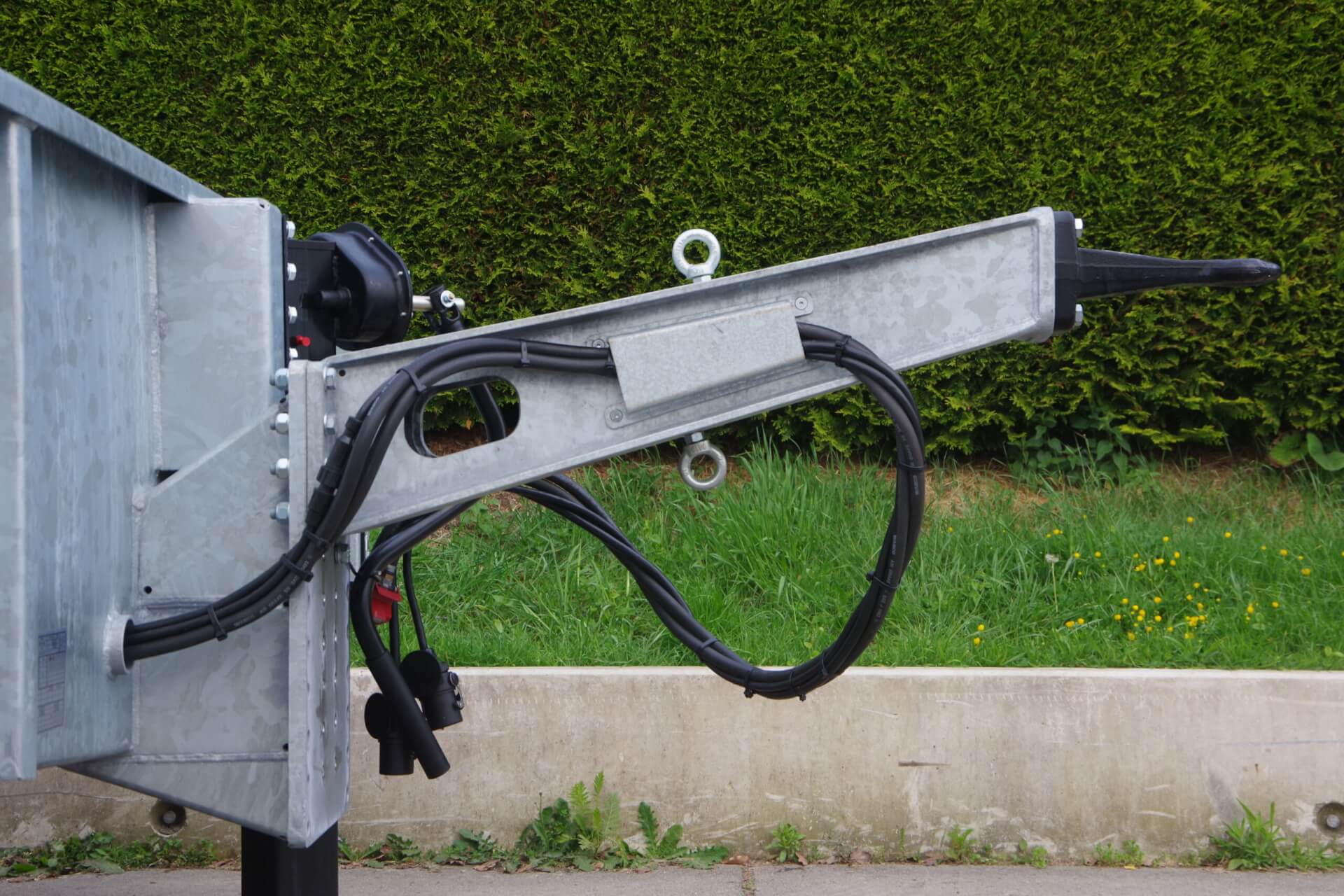 Dissel verstelbaar van 450 tot 1.050 mm