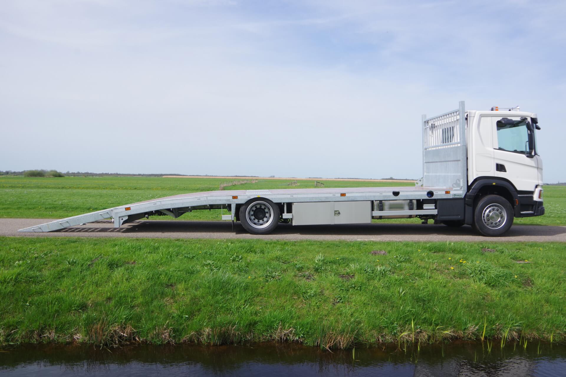 OprijSCANIA 22-75 rijgoten open rz