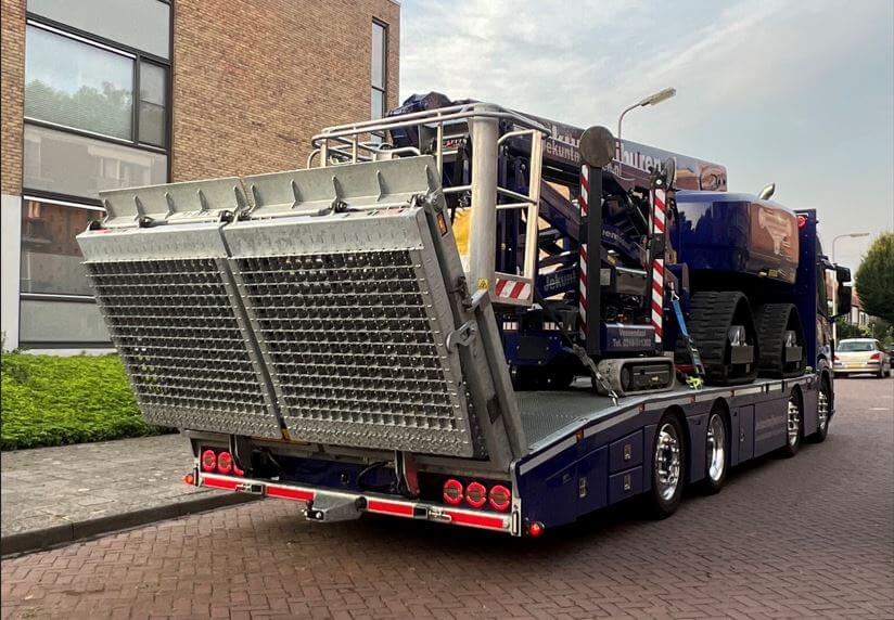 OprijSCANIA 37-85 Cluistra schuine rongen