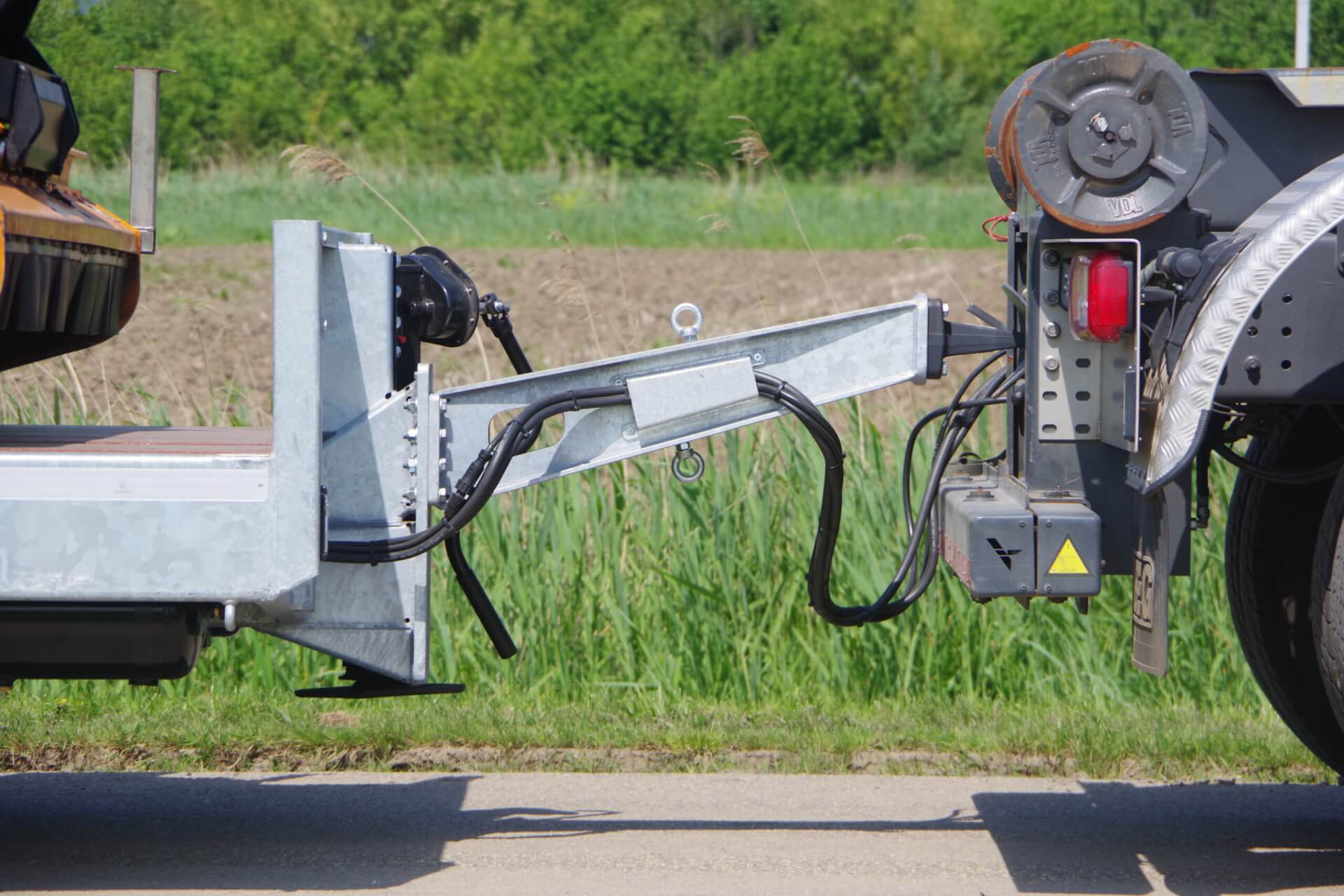 Ranke dissel ivm stootbalk Truck