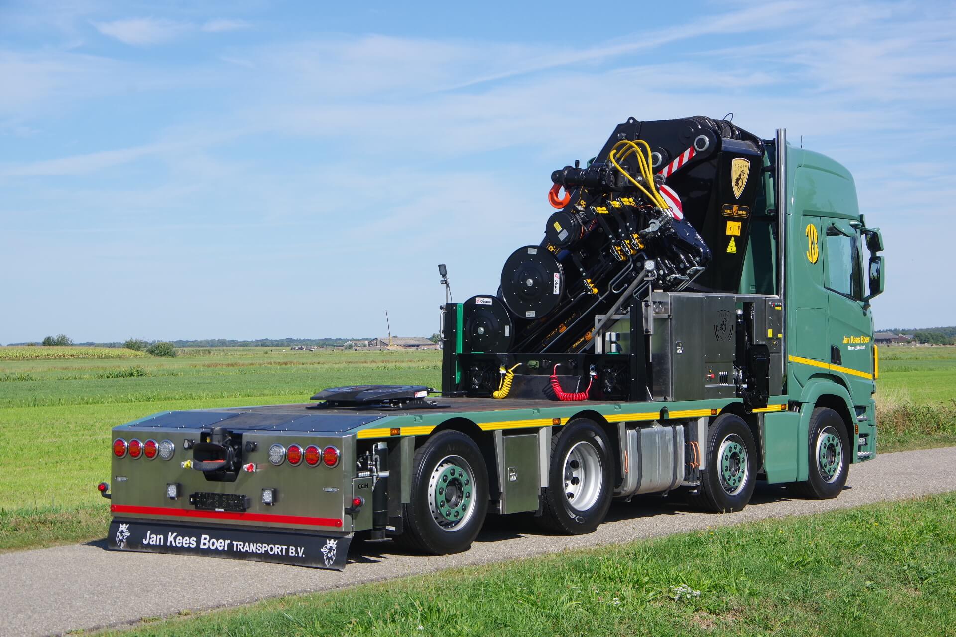 SCANIA 8x2 Wide Spread met ERKIN ER_172.000 ra