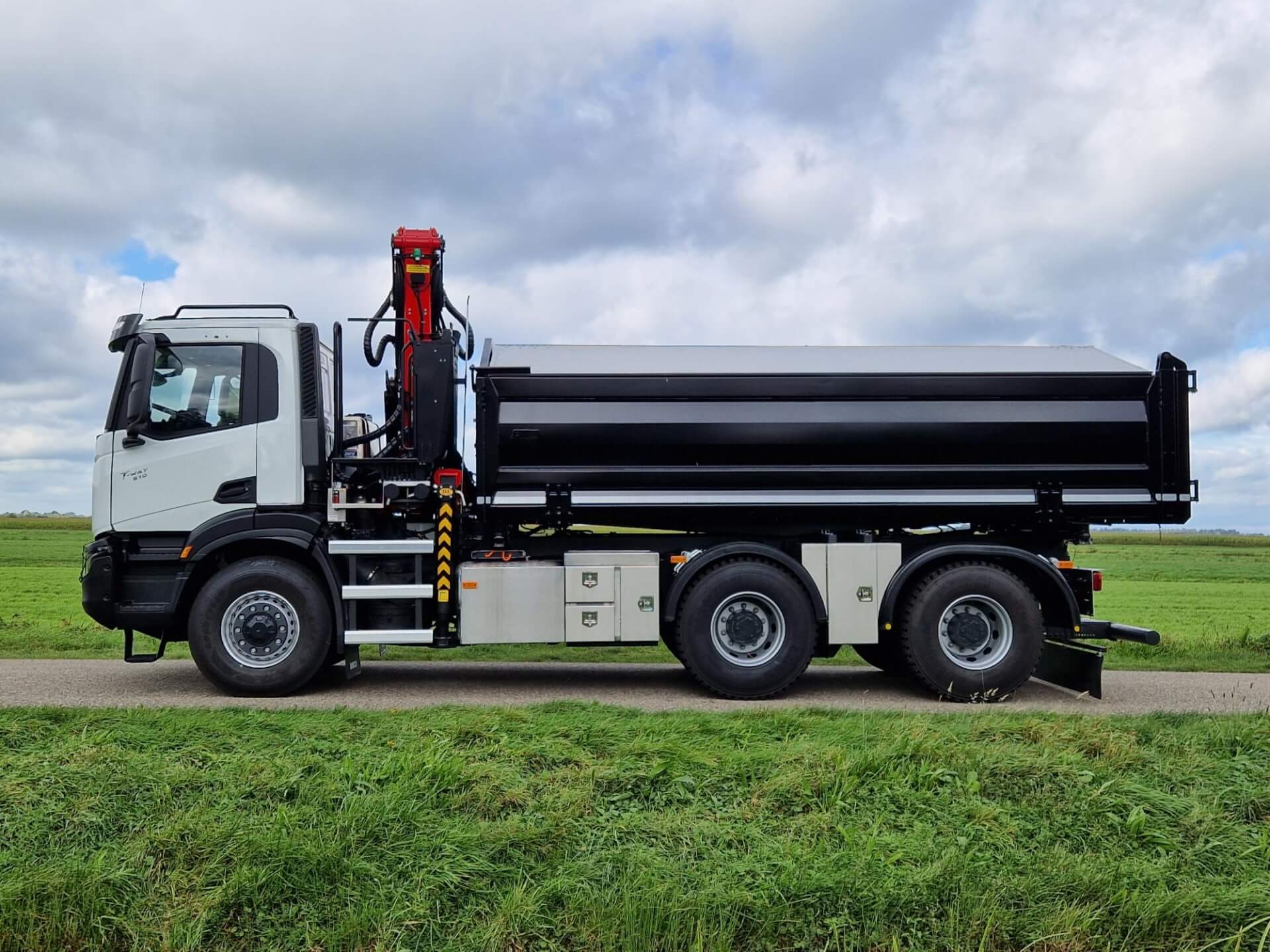 T-Way 6x4 Wide Spread Kraan-kipper lz