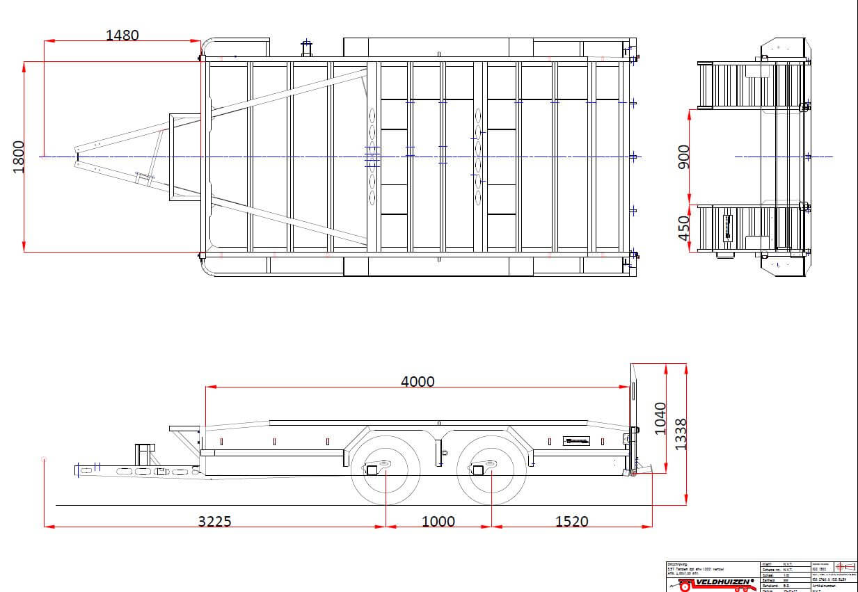 Tandemdieplader Model 2021