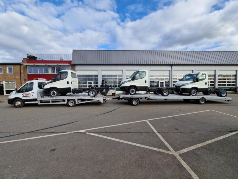 Transit-aanhanger 3x Daily lz