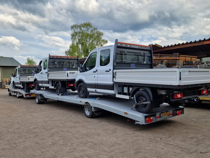 Transit-aanhanger 3x Transit la 1