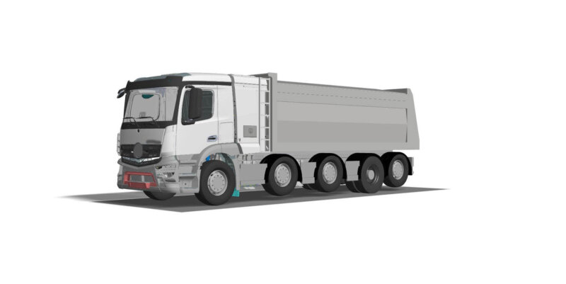 VELDHUIZEN E-TRUCKS -10x2-liftassen-Wit-lv