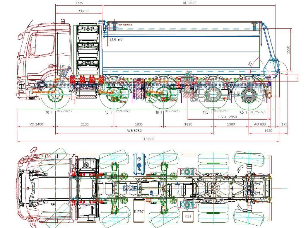 VELDHUIZEN E-TRUCKS 21M3