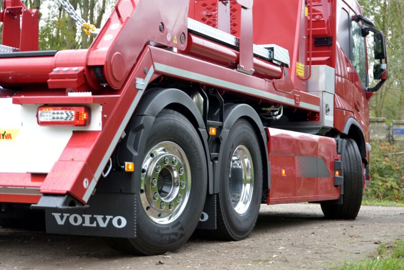 .Volvo FM electric 6x2 Portaalauto assen