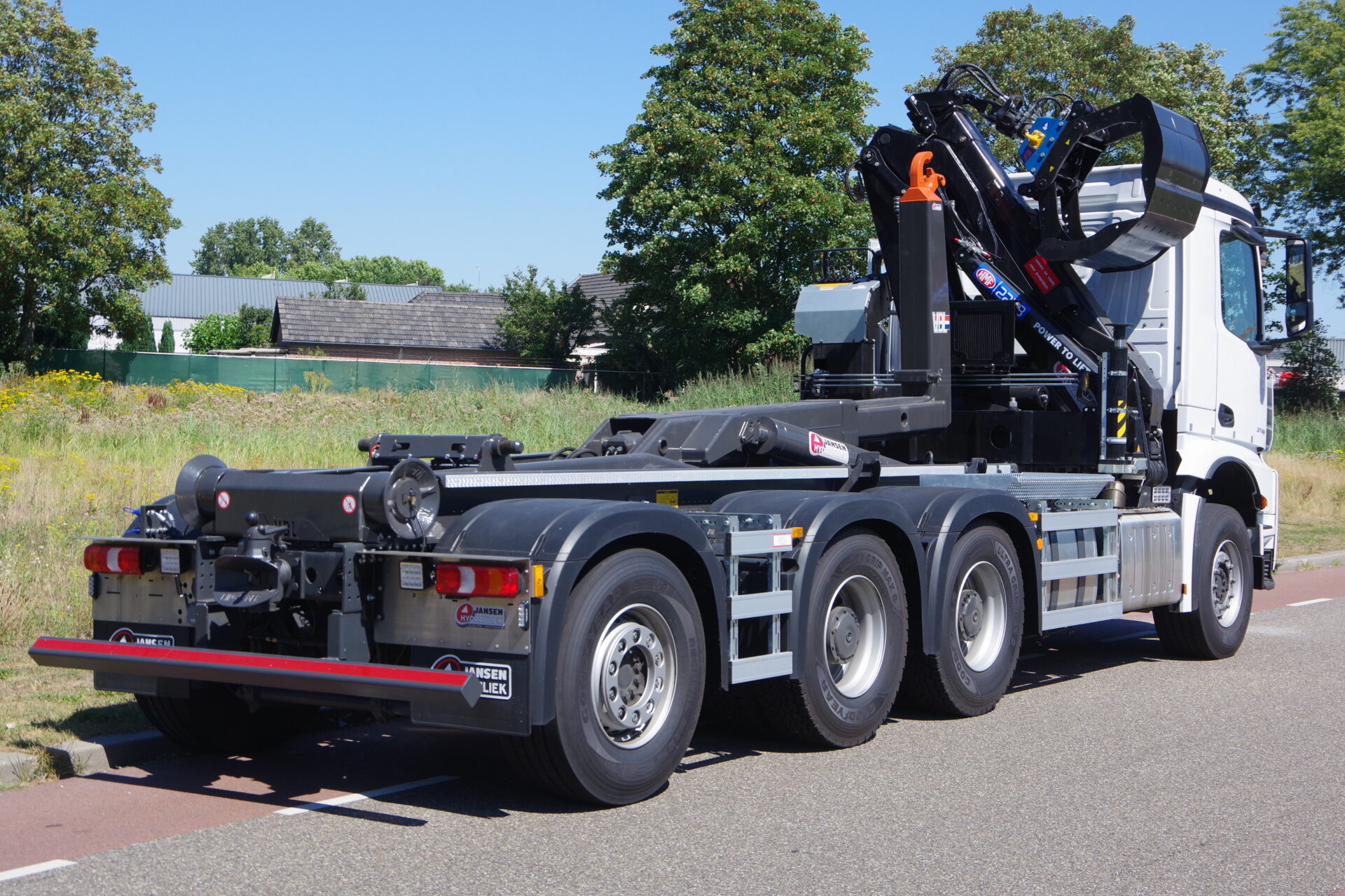 Arocs 3945 met22 Tm HMF en 22T VDL haak ra 2