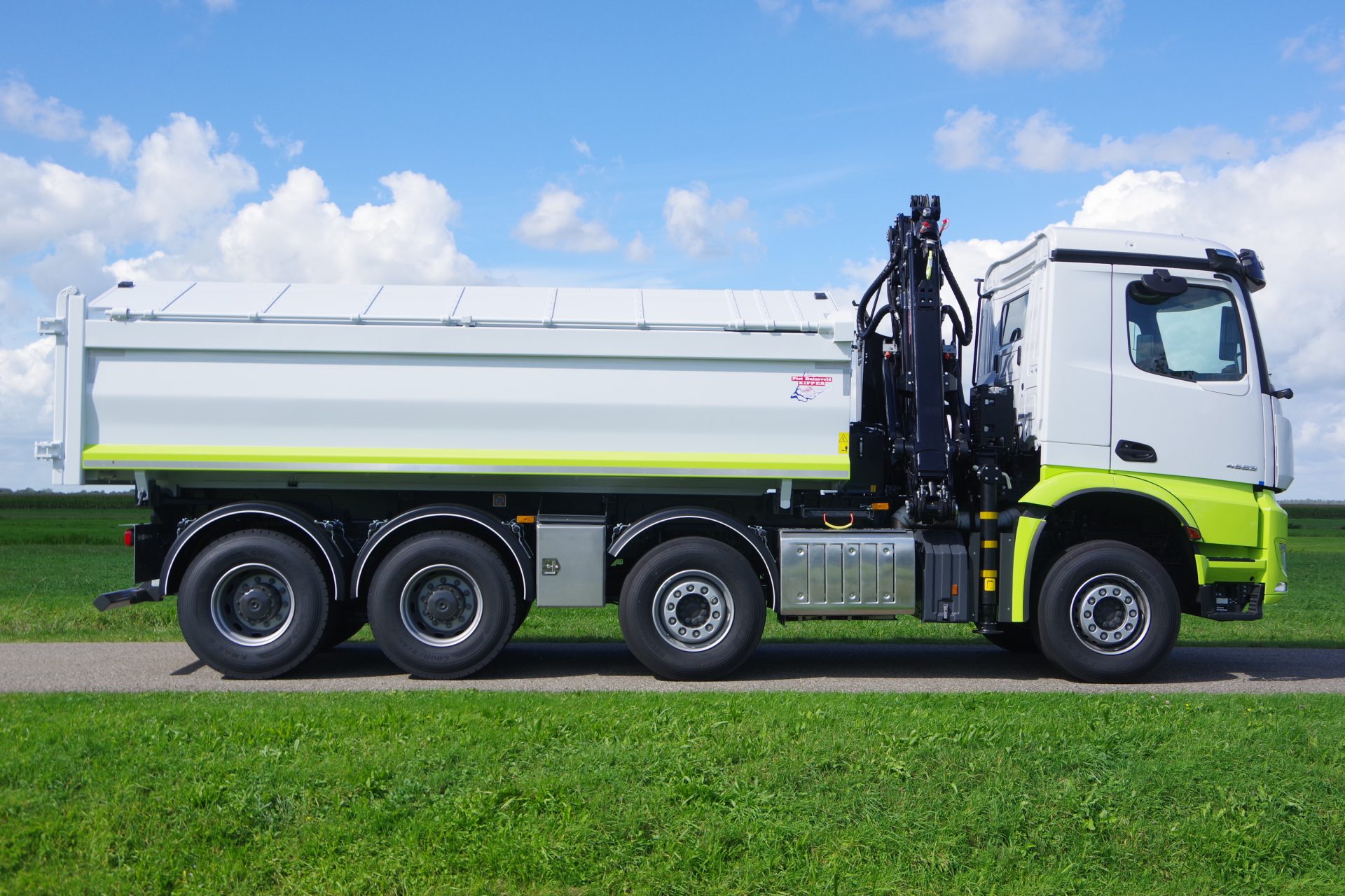 Arocs 3953 verschven 2e as Vissers Ploegmakers rz