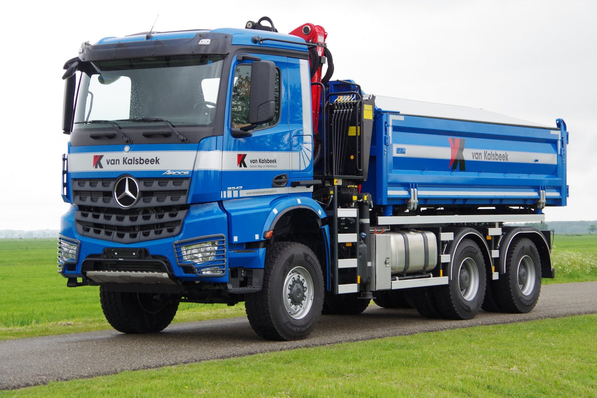 Wide Spread Gestuurd Mercedes Arocs Kalsbeek