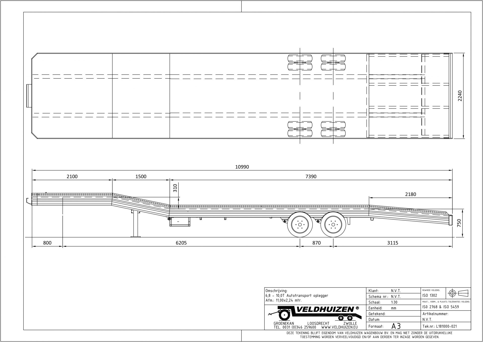 Autotransport opl 6,8-10T 11,00x2,24