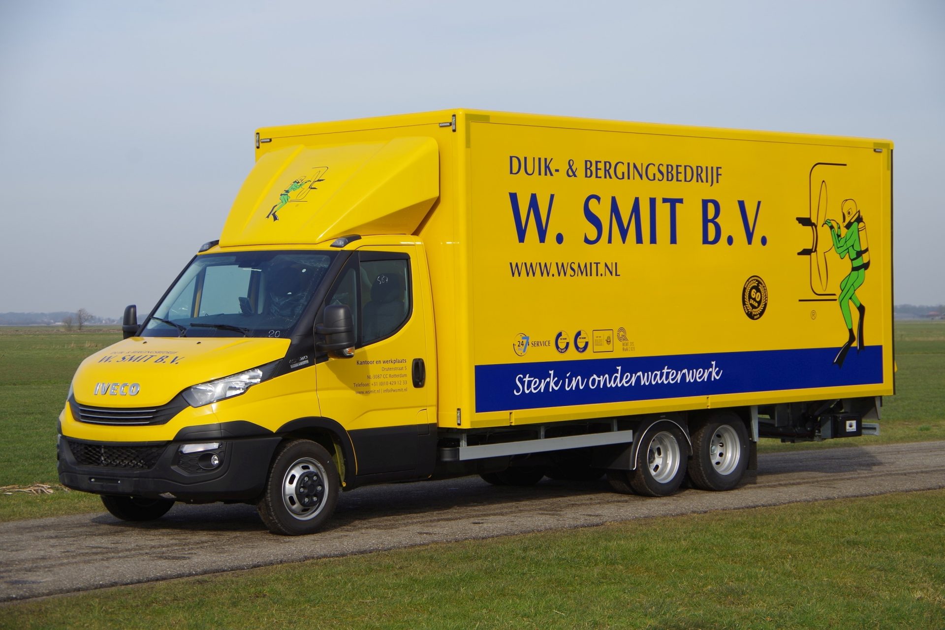 boven plywood clix 40 C18 met 5,8m clixtar smit lv 1