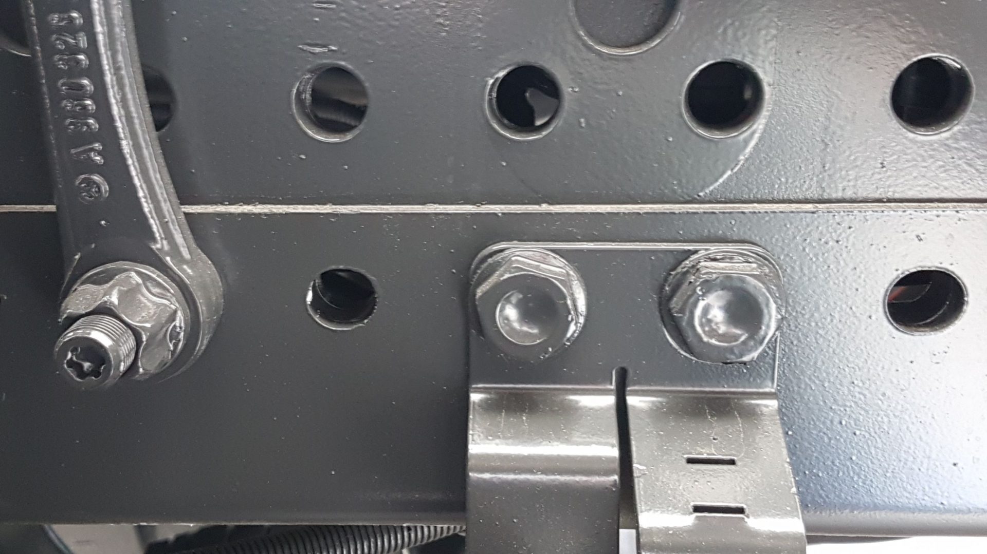 Chassisw versterking voor mixer