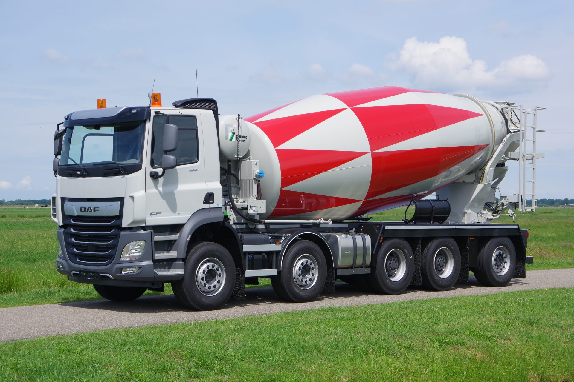 DAF 480 10 Ton naloop en Stetter 15M3 lv 6