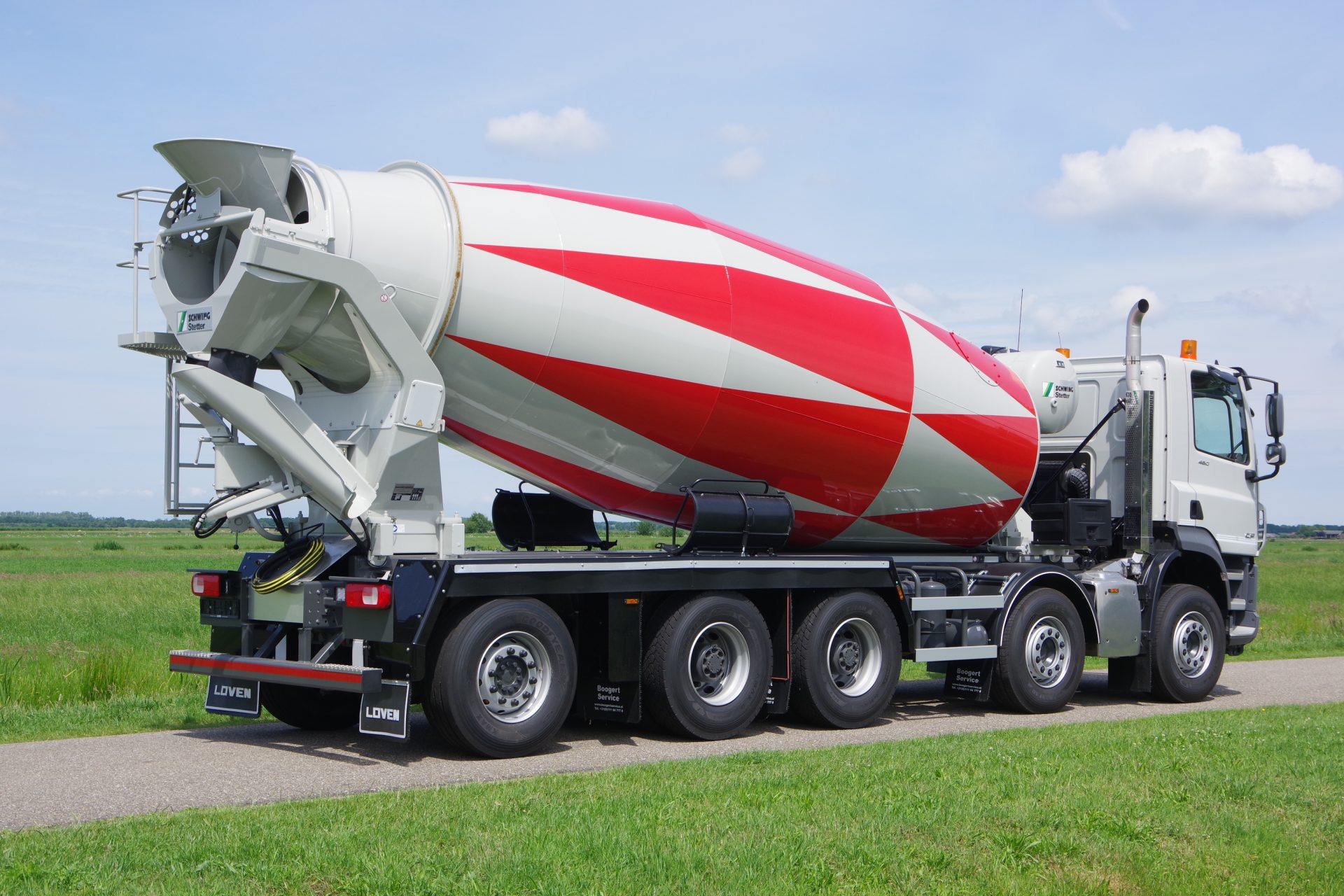 DAF 480 10 Ton naloop en Stetter 15M3 ra 1