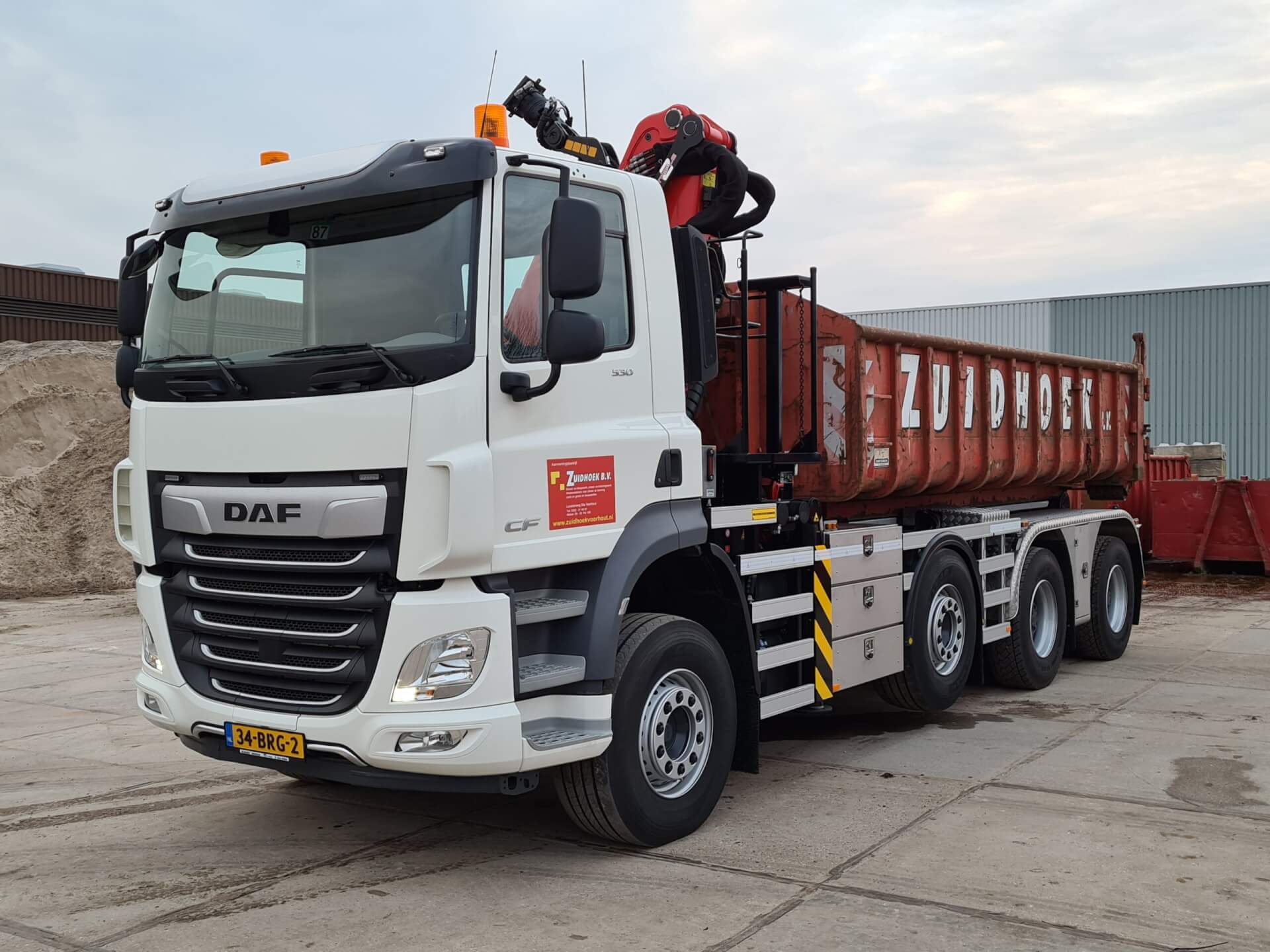 DAF 8x4 Wide Spread Tripel as lv 1