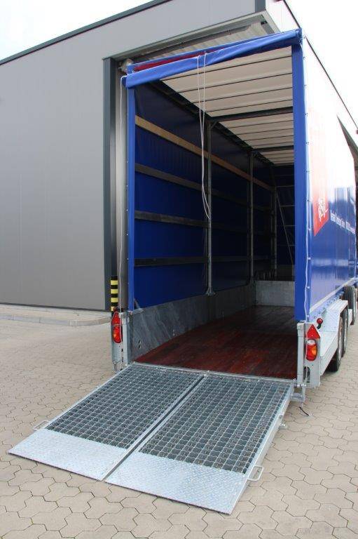 Dieplaad oplegger gesloten