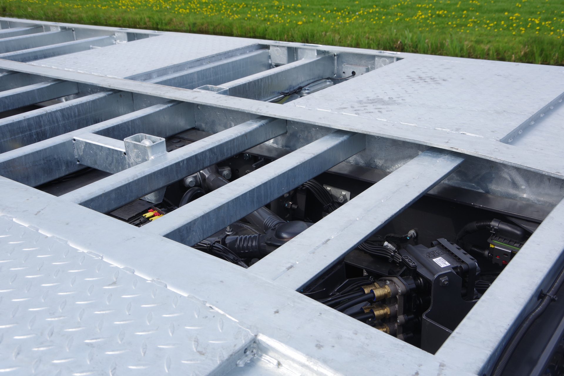 Doorlopende bovenflens bij afschuining