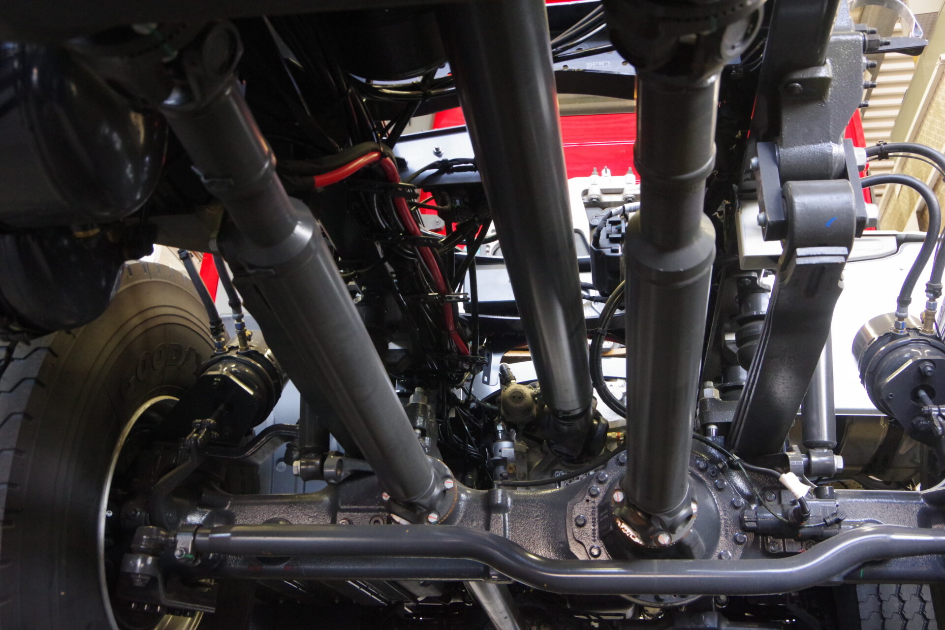 Dubbelle aandrijfassen