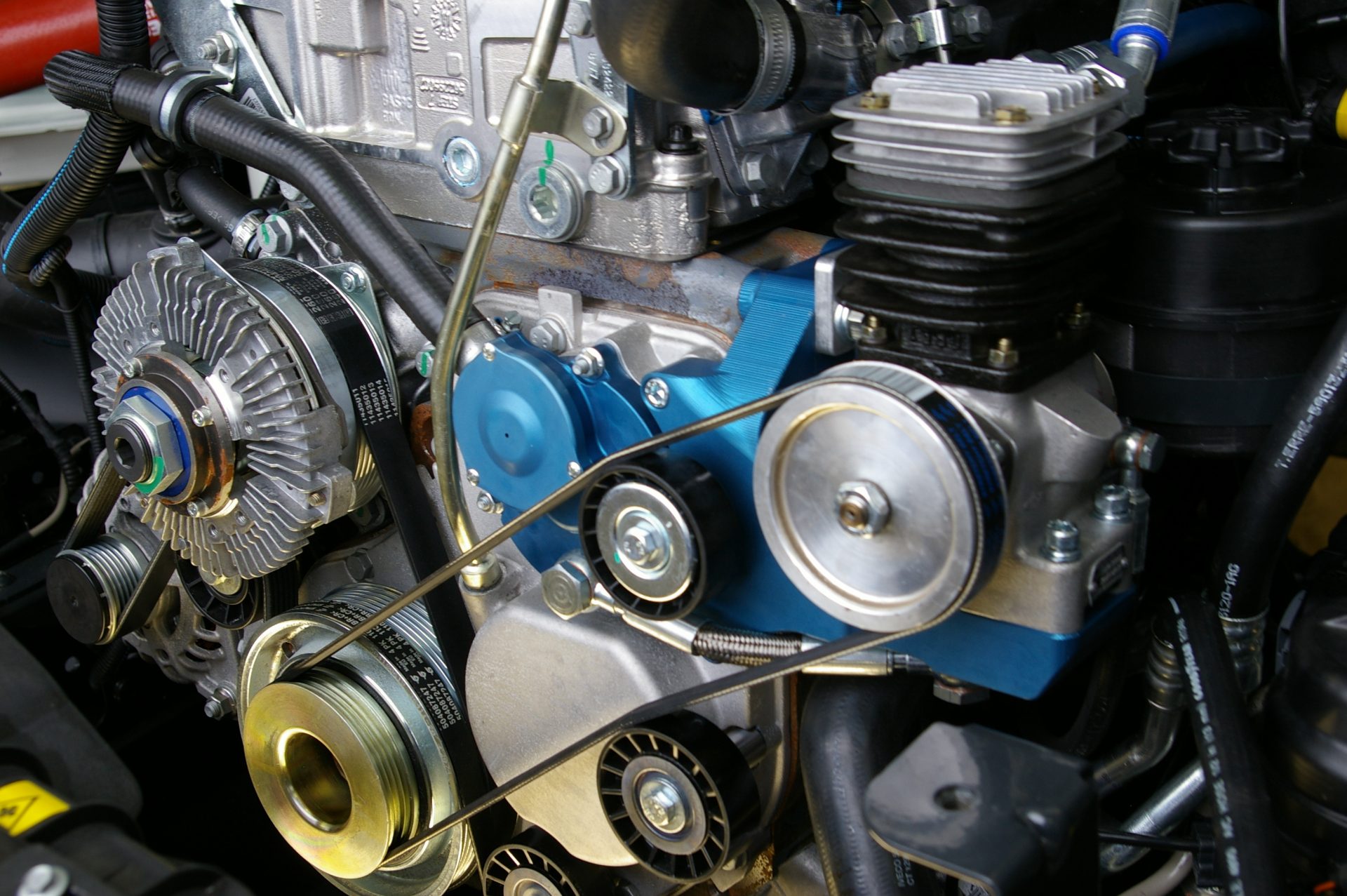 ombouw mechanische compressor