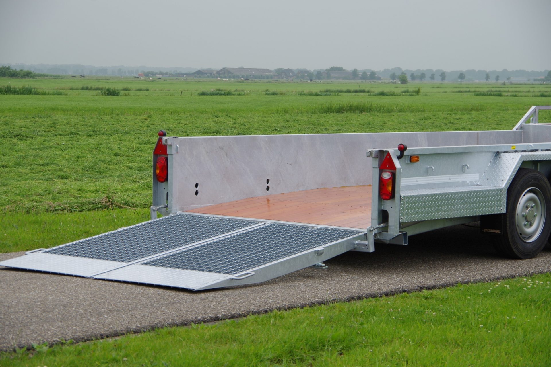 Goten open met dubbelle afschuining