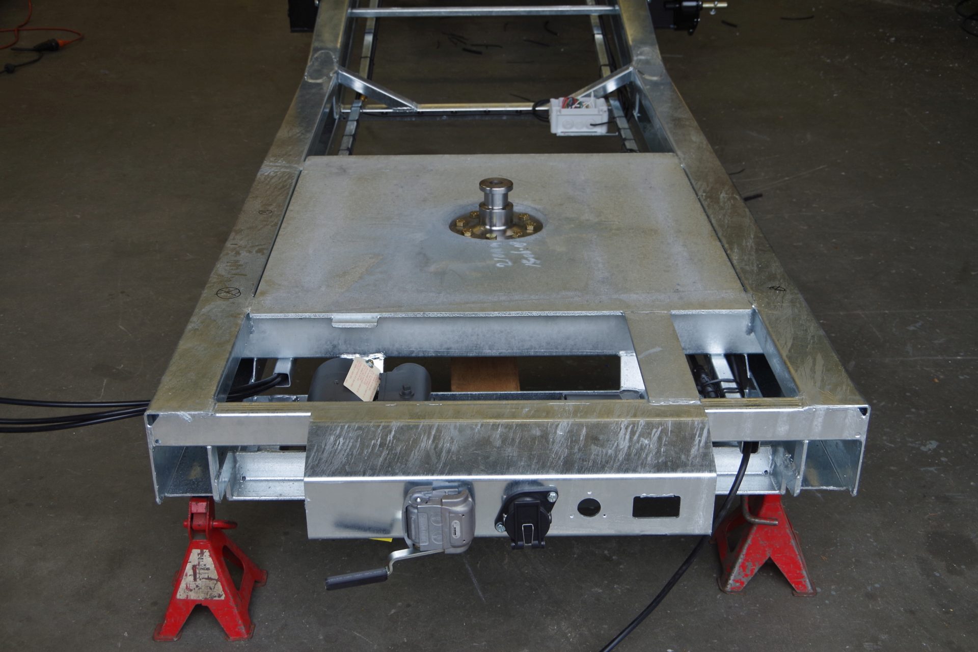 Kingpenplaat 8T Auto oplegger