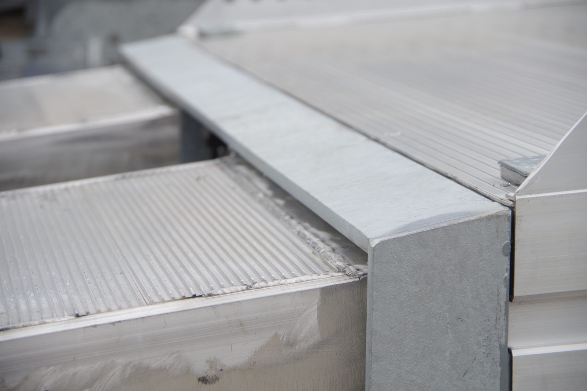 kleine opstap voor makkelijk laden