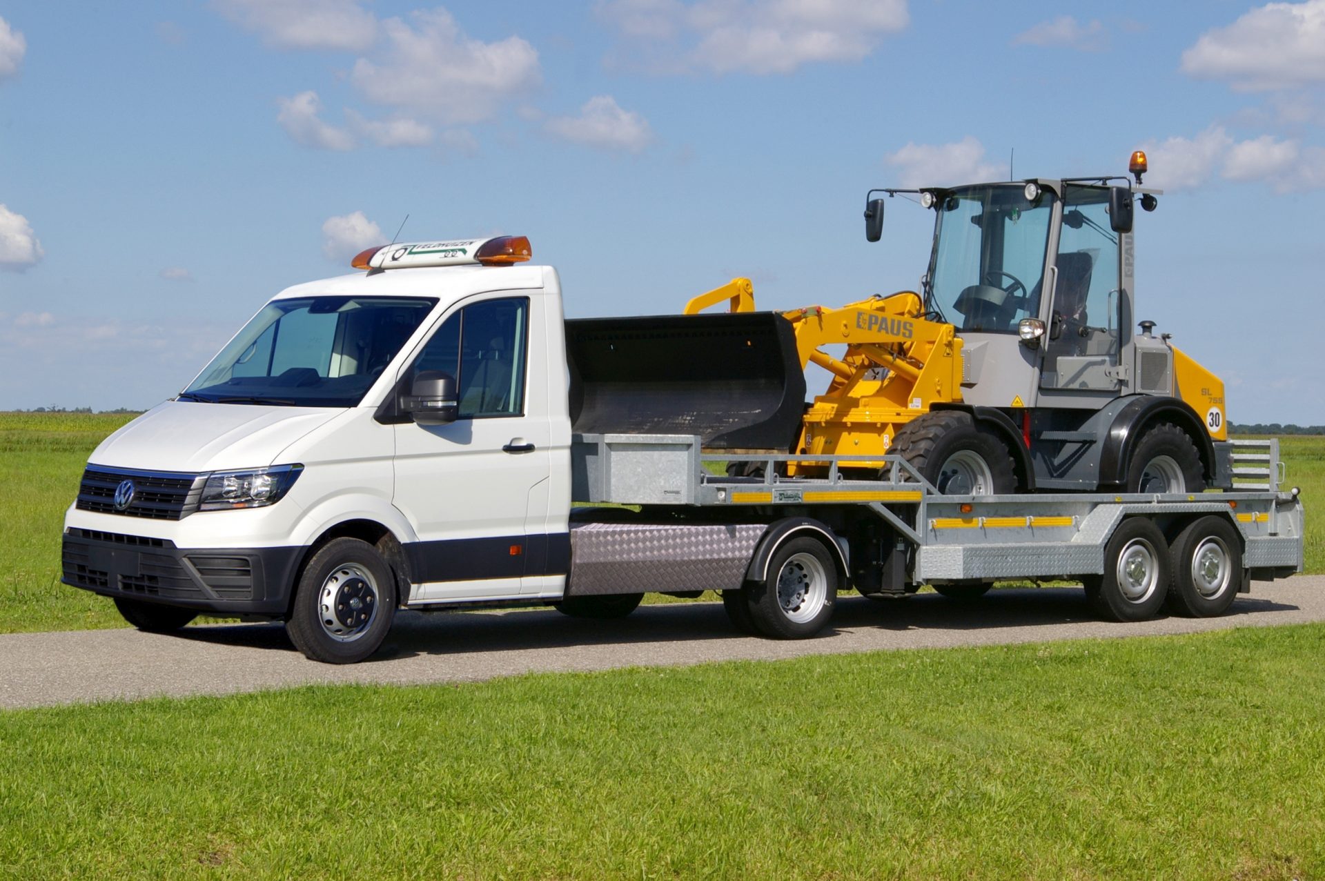 Crafter 8,0T dieplaad oplegger