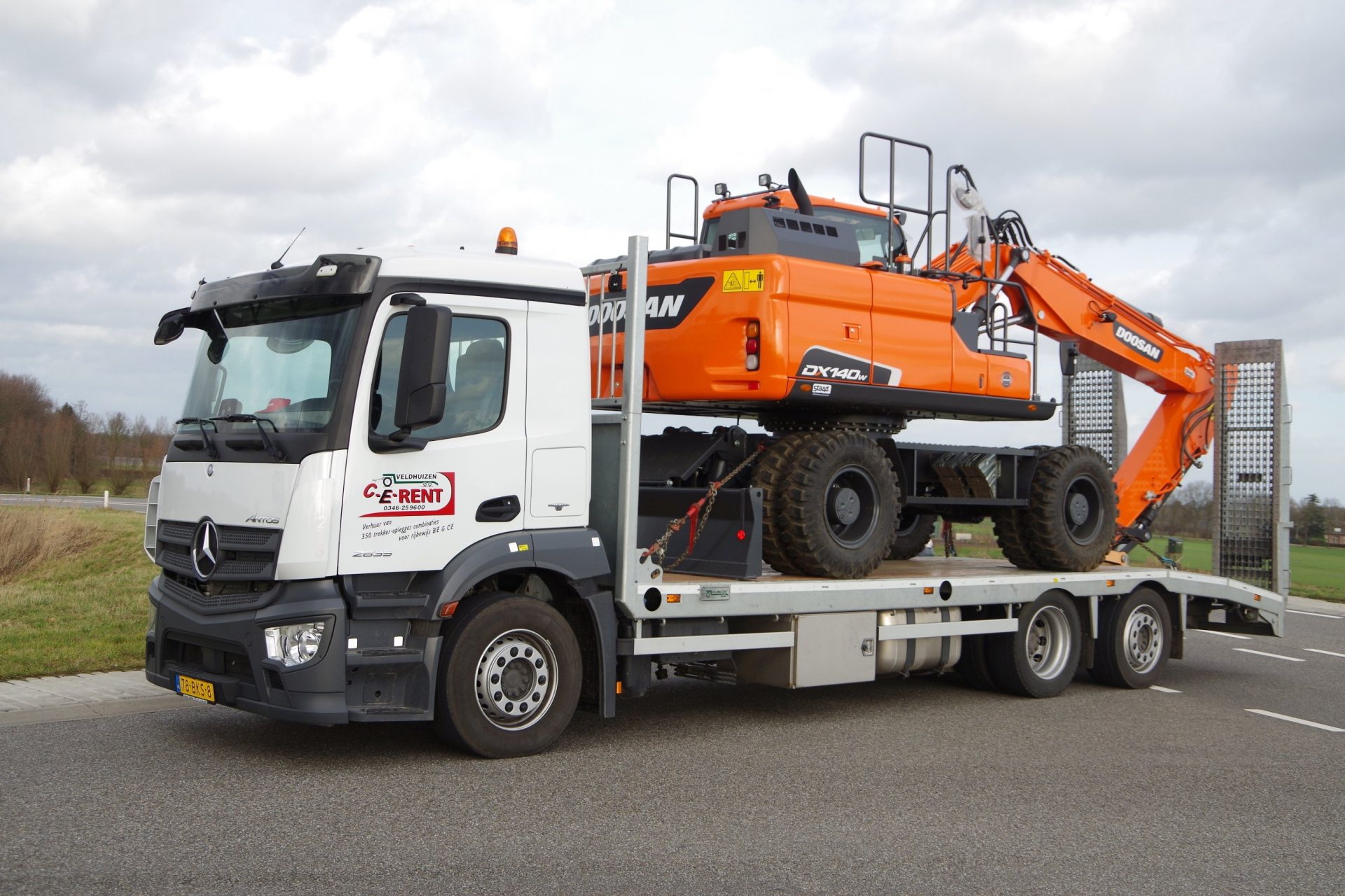 Opleg Antos 29-80 Doosan DX 140 lv 1