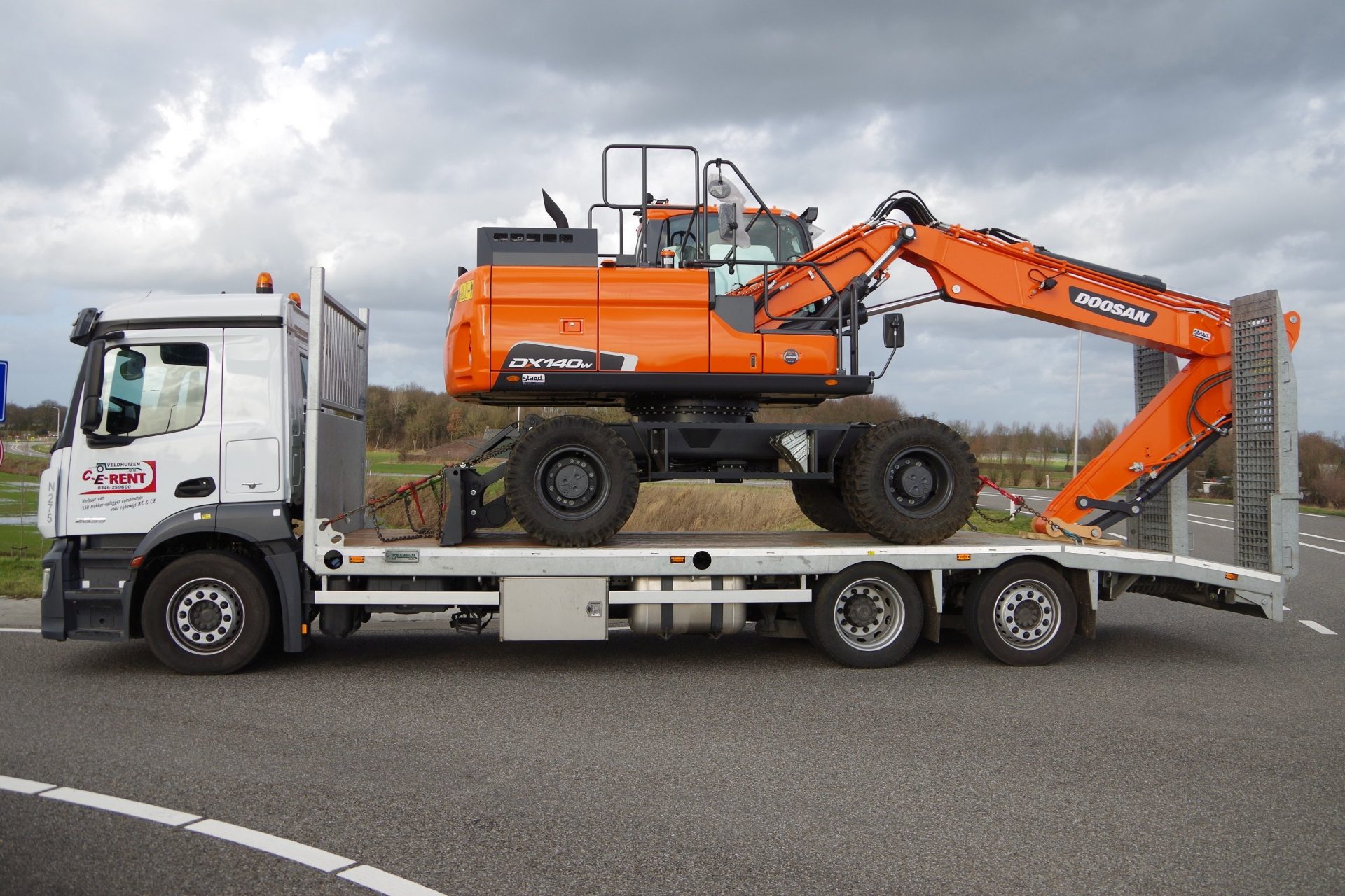 Opleg Antos 29-80 Doosan DX 140 lz