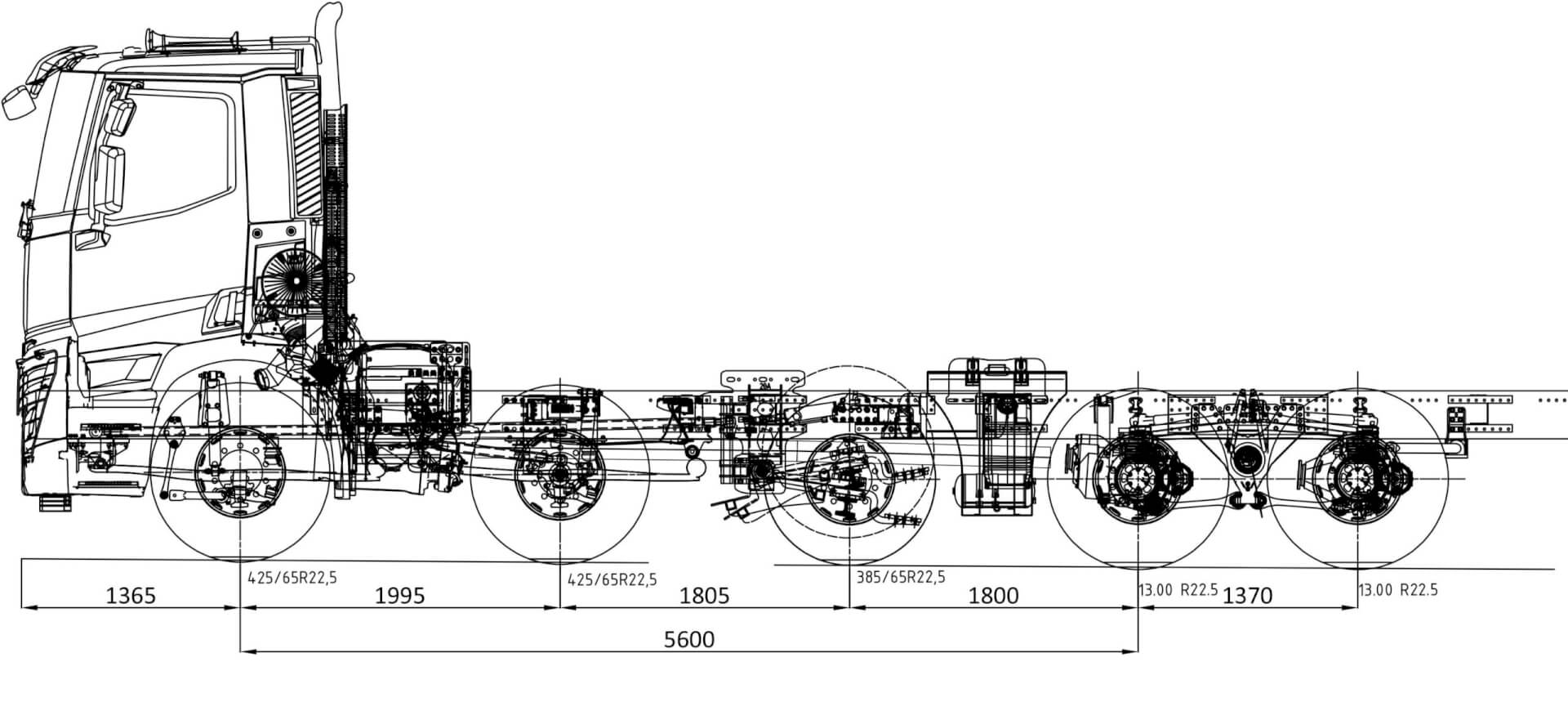 Y:2022BAS TRUCKSBAS Trucks (omb Renault 8x4 naar 10x4 midlift