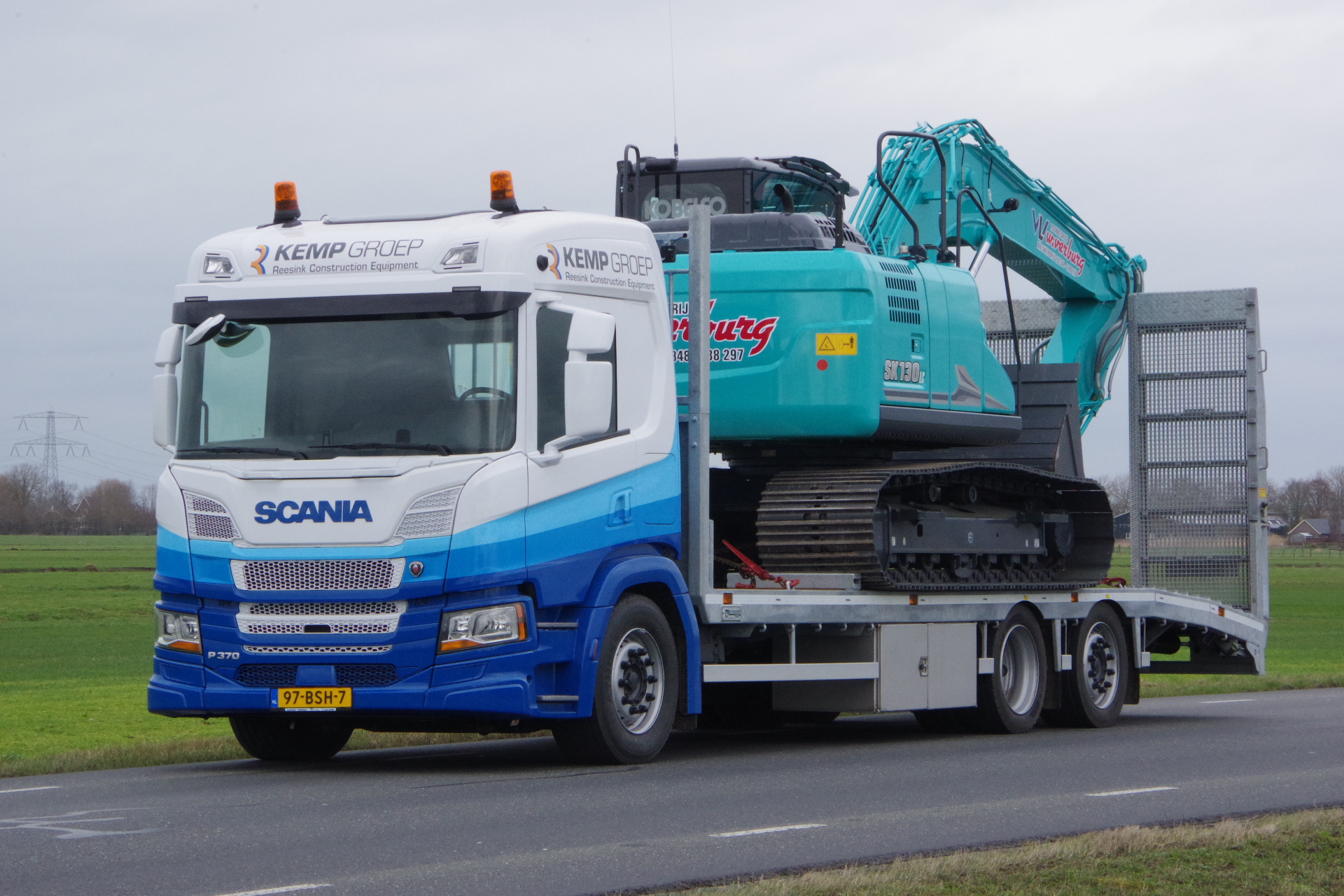 SCANIA_KEMP_VELDHUIZEN_ KOBELCO SC130LC lv 10