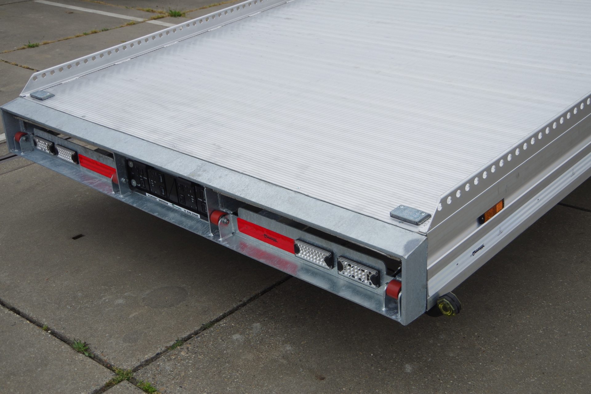 Stootbalk met LED lampen